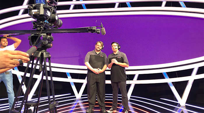 Tony Schiavone and Rich Bocchini